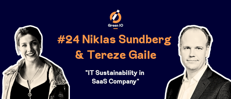 GreenIO Blog - Episode 24 - IT Sustainability in SaaS companies